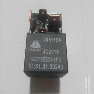 Combo 10 rơ le 4 chân howo 24v công suất 70a mã jd2916.
