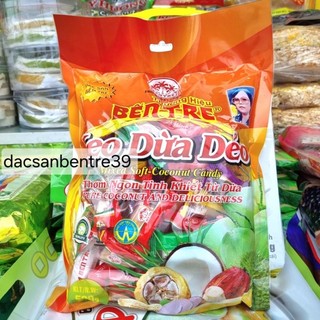 Kẹo dừa dẻo thập cẩm hiệu Bến Tre ( bịch 500g )