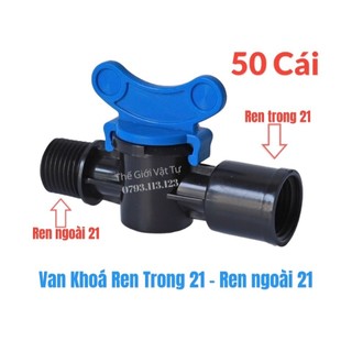 50 van chỉnh áp nước ren ngoài 21 ren trong 21 chuyên điều áp cho béc tưới cây trong hệ thống tưới