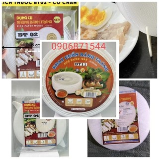 Lốc 10 Dụng cụ khay cuốn bánh tráng, gỏi cuốn tiện dụng an toàn Nhựa PP