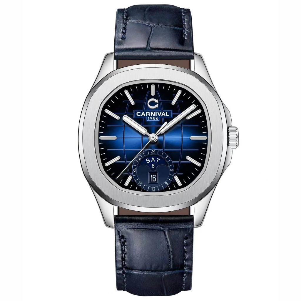 Đồng hồ nam cao cấp Carnival Aquanus 8113G chính hãng