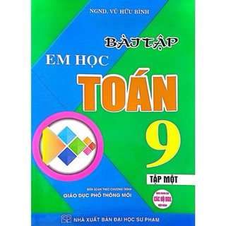 Sách - (Combo 2 Tập ) Bài tập em học toán 9