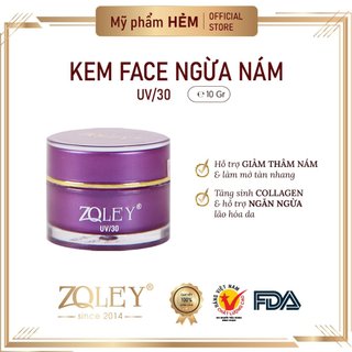 Kem Dưỡng Trắng Da Giảm Nám – Tàn Nhang Face Tím Zoley 10g