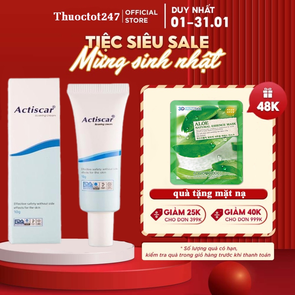 ✅ KEM ACTISCAR   [CHÍNH HÃNG] ❤️ ACTISCAR GIÚP XOÁ SẸO