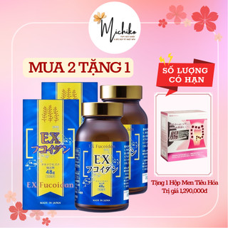 Viên uống fucoidan xanh ex kanehide bio 323mg 150 viên