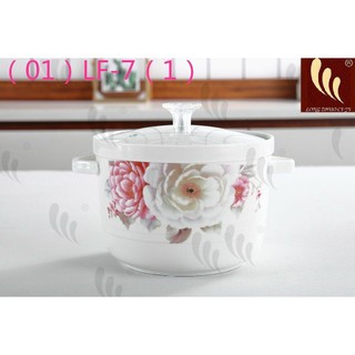 ÂU SỨ ĐỰNG CƠM CANH CÓ NẮP KÍNH