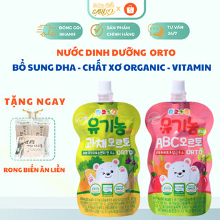 Nước Dinh Dưỡng Thiên Tài Orto Organic Cải Thiện Táo Bón, Bổ Sung Đầy Đủ Dinh Dưỡng, Bổ Mắt, Bổ Phổi Cho Bé