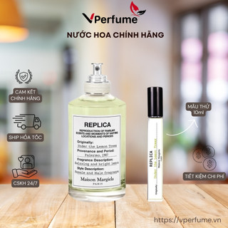Nước hoa unisex re.pl.ica under the lemon tree edt - mẫu thử 10ml