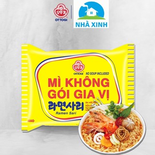 Combo 5 gói - Mì không gói gia vị Ottogi - Chuyên dùng ăn lẩu, nấu mì cay chuẩn Hàn