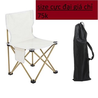 Ghế dã ngoại gấp gọn, ghế xếp du lịch đi câu và du lịch cắm trại picnic cùng gia đình