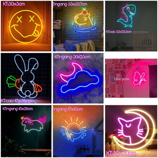  Đèn led neon A3,Đèn decor phòng ngủ ,đèn trang trí,Đèn treo tường 