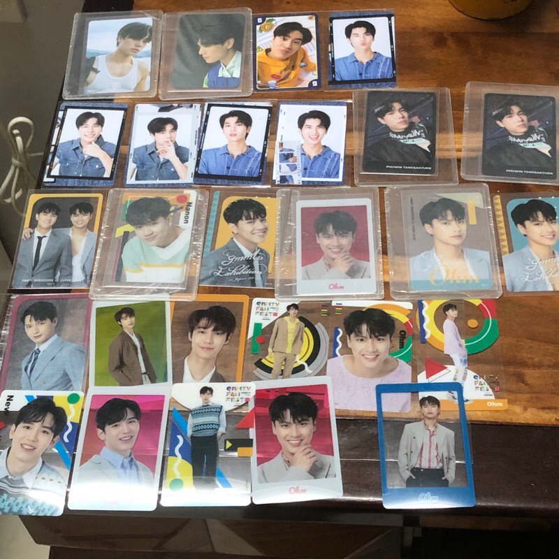 card GMM: Phuwin, Dunk, Gem, Fouth, Ohm, Nanon, Dew, New, PPW