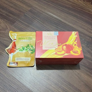 Trà giảm cân vị đào đông anh hộp 15 gói chính hãng