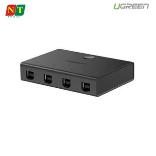 Bộ chuyển 4 máy tính dùng 1 máy in cổng USB 2.0 Ugreen 30346 cao cấp