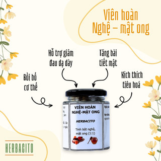 Viên hoàn nghệ - mật ong
