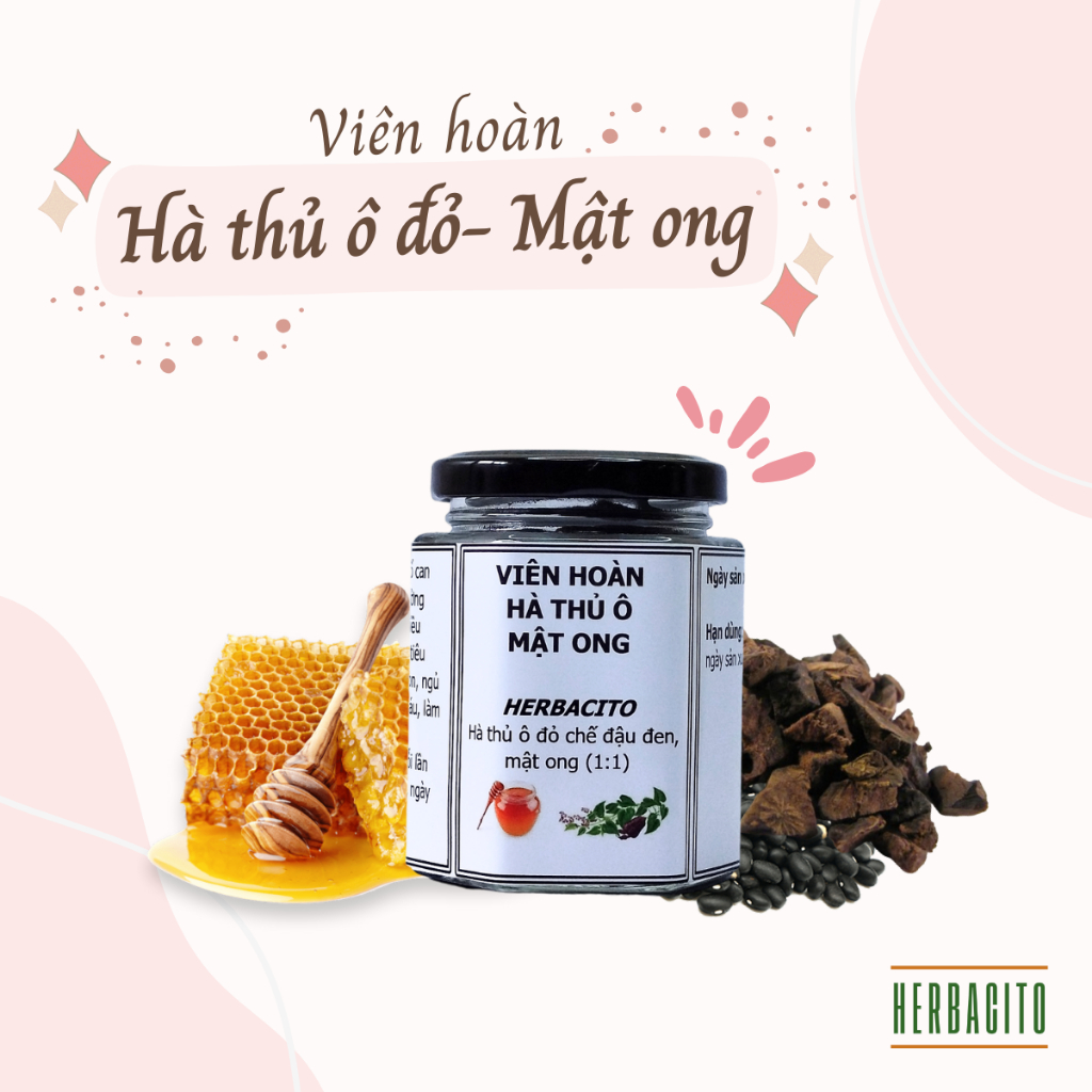 Hà thủ ô đỏ - mật ong