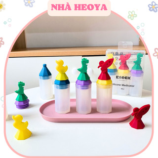 Dụng cụ hỗ trợ bé uống thuốc chezbebe và eeeek eeek nội địa hàn quốc