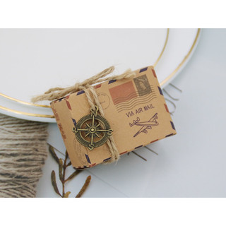 Hộp giấy kraft mini Vintage
