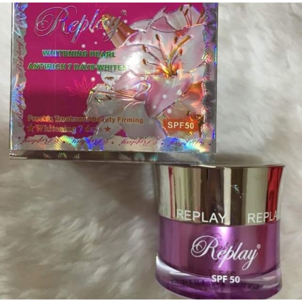 Kem hạt ngọc trai ENYA REPLAY làm trắng da,chống lão hóa, xóa bỏ vết mụn trong 7 ngày, SPF 50, 20G