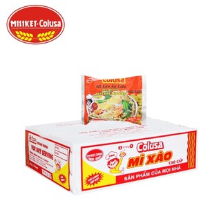  Thùng 30 gói Mì xào Colusa Miliket hương vị Gà gói 85g 