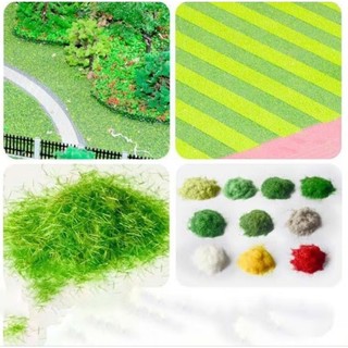 Bột cỏ xanh làm mô hình - cỏ bột mịn trang trí tiểu cảnh