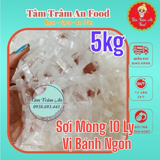 5kg bánh tráng sợi mỏng dùng trộn chất bánh ngon