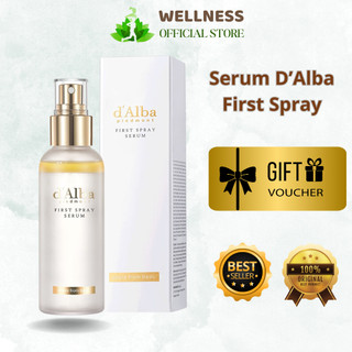 Serum Dạng Xịt Khoáng d'Alba First Spray Serum 100ml Căng Bóng Da