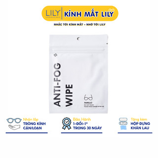 Khăn lau kính NANO FARELLO chống mờ sương khi đeo khẩu trang