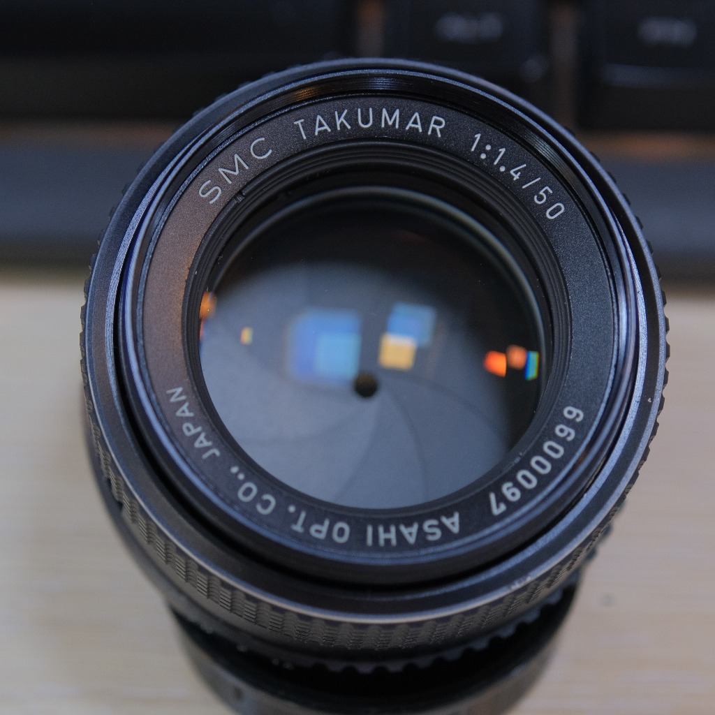 ống kính SMC takumar 50mm f1.4 ngàm m42 - Pentax