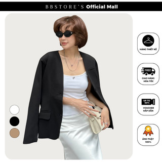 Áo khoác vest công sở form rộng thời trang đi làm thanh lịch bbstore's - a3332