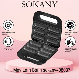 MÁY LÀM HOTDOG SK08037,Làm Nóng Nhanh, Nướng Đều Cả Hai Mặt
