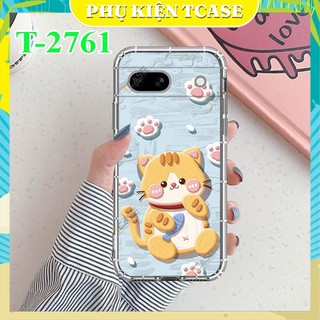 Ốp lưng Google Pixel 7, Pixel 7A, Pixel 7 Pro in hình mèo tinh nghịch - Phụ kiện Tcase