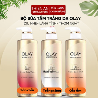 Sữa tắm OLAY dưỡng trắng toàn thân, giúp dưỡng trắng da