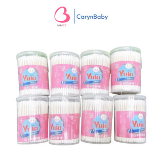 Hộp 180 tăm bông ráy tai Yuki Nhật Bản cho bé