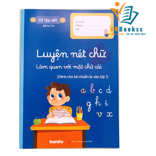 Sách vở tập viết - Luyện nét chữ