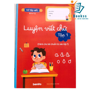 Sách vở tập viết - Luyện viết chữ tập 1
