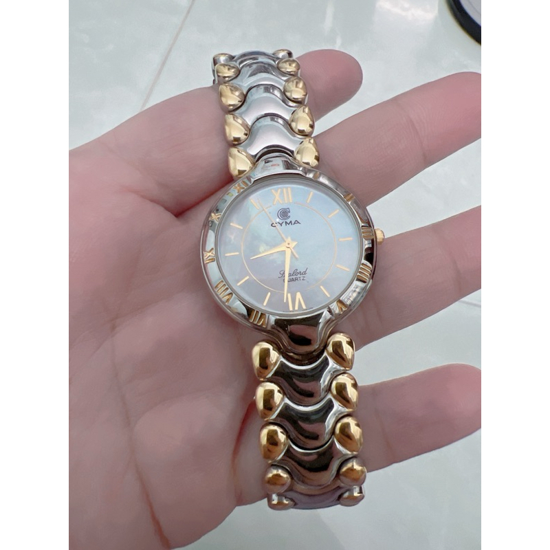 đồng hồ nam- nữ hiệu cyma quartz