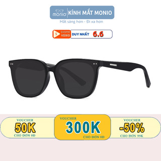 Kính mát kính râm nam nữ thời trang Monio 925 bảo vệ mắt chống tia UV400 bền bỉ chất liệu cao cấp