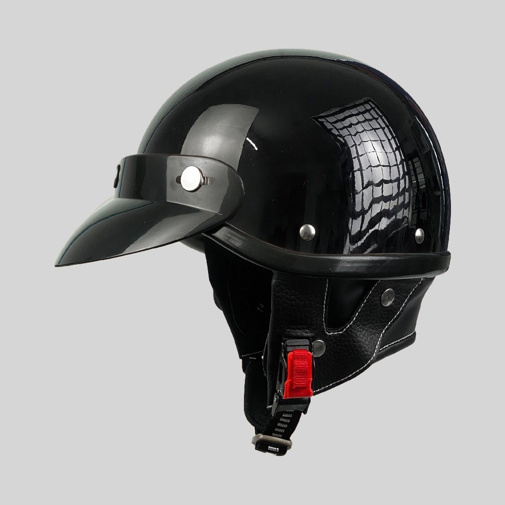 Nón bảo hiểm Napoli Retro Đức - Mũ nửa đầu Napoli 1/2 Retro Chính hãng, Freesize