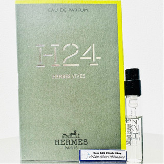 Vial nước hoa mẫu thử hermes h24 chính hãng đủ bill sephora 2ml