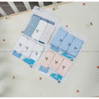 Bu baby - khăn mặt muslin pack 3 amu100002