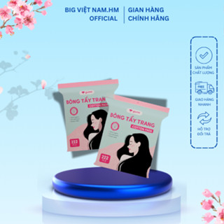 Bông tẩy trang 222 miếng Gumi chất liệu Cotton