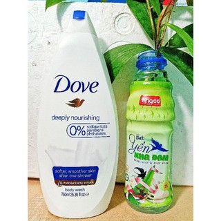 Sữa tắm dove đức 750ml. nhập khẩu từ đức