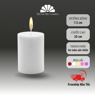  Nến Trụ Tròn VIVIAN Vivian Vu's Candles Size 7.5x10cm 
