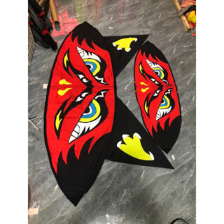 áo diều mẹ bồng con cú đỏ dành cho khung thẳng 2m,2m2,2m5,3m(lưu ý: sản phẩm chỉ có áo,không có khung)