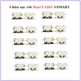 Chân sạc rời vsmart Star/V320a,thay thế