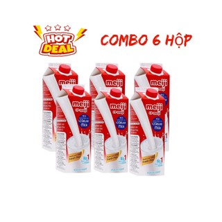  Combo _ Sữa tươi thanh trùng cao cấp Meiji - 4.3%  4.3 Deluxe Milk  -  946ml 