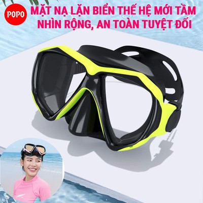 Mặt nạ lặn TUO biển thế hệ mới tầm nhìn rộng, mắt kính cường lực, ngăn nước tuyệt đối