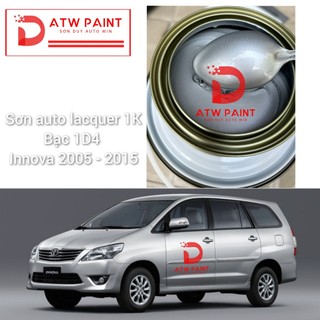 Màu bạc 1d4 innova 2005 2015 - sơn auto lacquer 1k - lon 500g