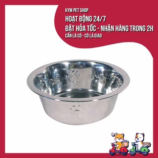 Bát inox, tô inox cao cấp cho chó mèo ăn uống nước